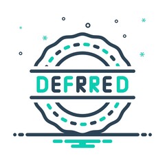Mix icon for deferred