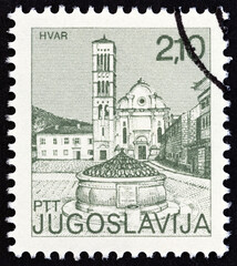 Hvar island, Croatia (Yugoslavia 1975) - obrazy, fototapety, plakaty