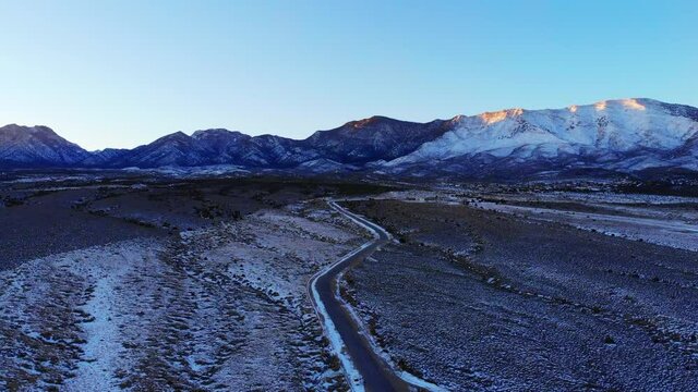  Morning Highway to Cold Creek Nevada