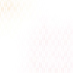 春用・矢絣の和柄正方形バナー　ピンクとオレンジ　白背景の和紙風テクスチャ　上品　日本の伝統的な柄