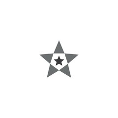 Star icon Template vector illustration design