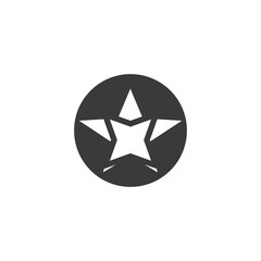 Star icon Template vector illustration design