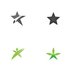 Star icon Template vector illustration design