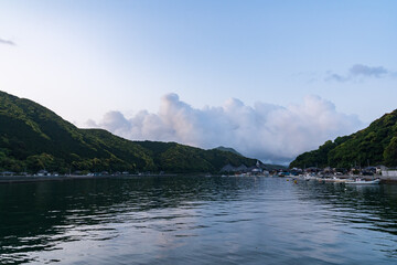 崎津教会　天草　夜明け