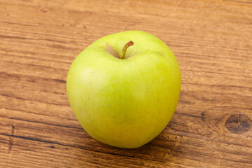 Ripe and sweet green apple