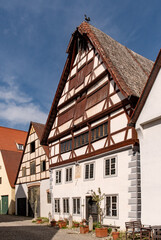 Altstadt von Nördlingen in Bayern in Deutschland