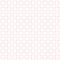 Seamless polka dot pattern. Vector illustration in pastel colors. 