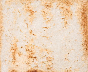 Close up texture of slice toast bread