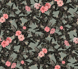 Sweet Blush Home collection - classic, nostalgic botanical seamless repeat pattern designs that would be perfect for home decor, upholstery, wallpaper or apparel.