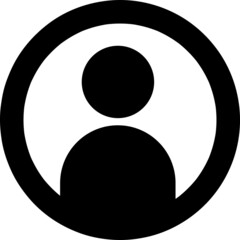 user vector icon on white background..eps