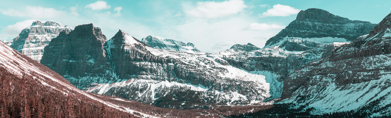 Glacier Park in winter
