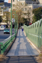 陸橋から見える風景　南青山