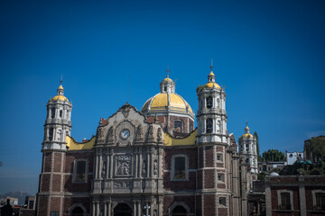 Fototapeta na wymiar Saint Guadalupe church in Mexico City