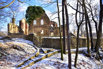 Ruiny, Zamek, Stary Ksiaz w Walbrzychu,