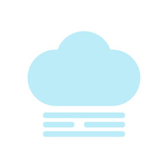 Chef's hat icon. Cooking sign. Professional clothing. Kitchen uniform. Blue element. Vector illustration. Stock image. EPS 10.