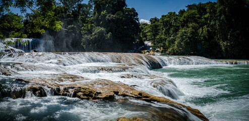 Agua de Azul waterfalls, Chiapas, Mexico