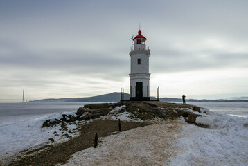 lighthouse on the coast