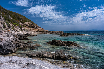 Fototapeta na wymiar Isola d'Elba, panorami marini