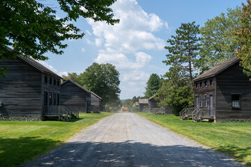 Old Housing in a Mining Village