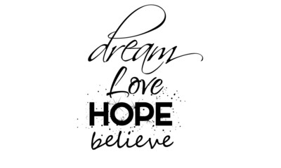 Just Love Quote, Typography design for print or use as poster, card, flyer or T Shirt