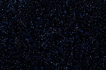 Night sky with stars.  Galaxy space background.  Stars in the night.  3D photo of starry night sky background. 