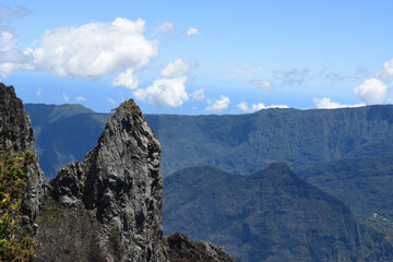Fototapeta na wymiar Maido, île de la Réunion, Océan Indien