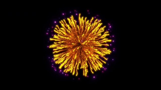 isolated firework alpha transparent explosions