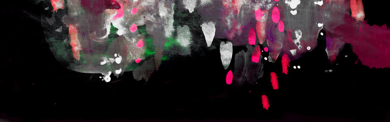 Abstract background banner, painted splashes for banner