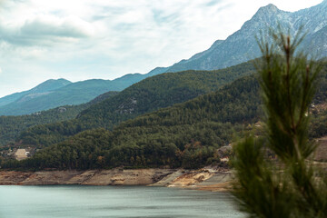 mountain river in the mountains