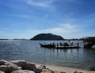 boats on the river