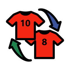 Icon Of Football Replace