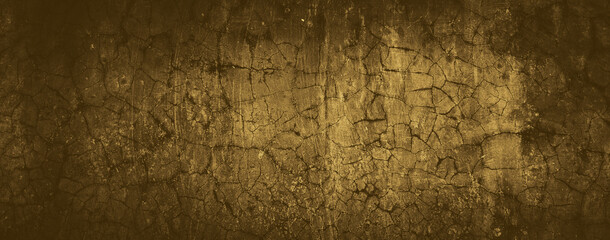 dark yellow gold abstract concrete wall texture background