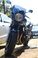 motorcycle on the street