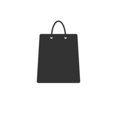 Shopping bag icon vector 