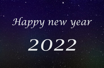 Fototapeta na wymiar happy new year 2022 background