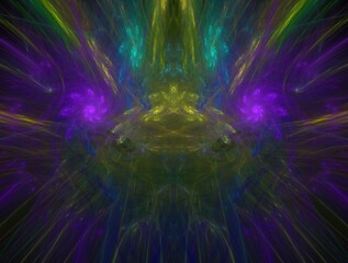 Imaginatory fractal abstract background Image
