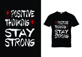Fototapeta premium Positive thinking stay strong