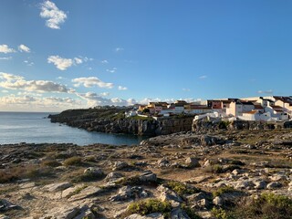 Fototapeta na wymiar View of Peniche town, Portugal