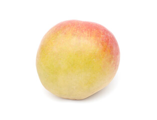 Ripe mango isolated on a white background.