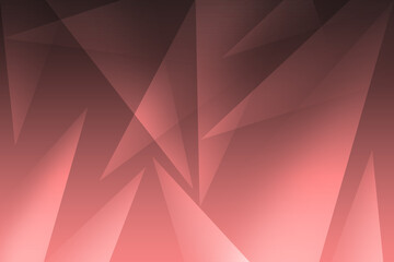 white triangle illustration on red black background