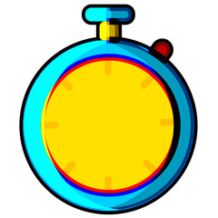 illustration of a watch