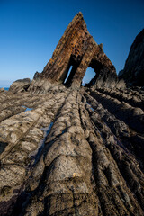 Blackchurch Rock , North Devon Coast. UK