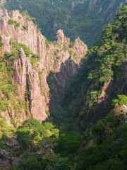 Yellow mountains, Anhui, Huangshan, China, Asia, Stock photo