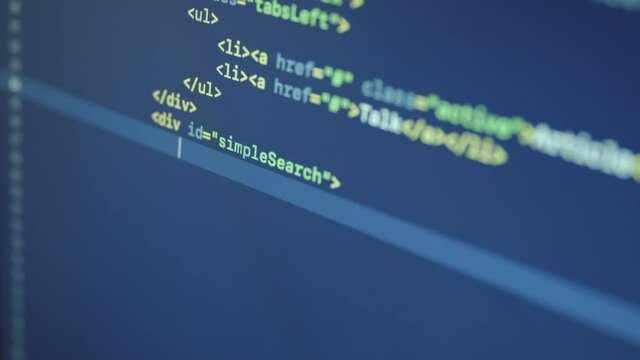 HTML Code Typing