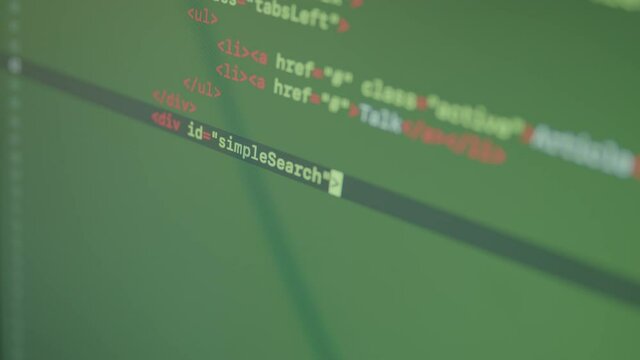 HTML Code Typing
