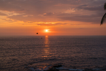Fototapeta premium Orange sunset