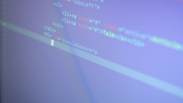 HTML Code Typing