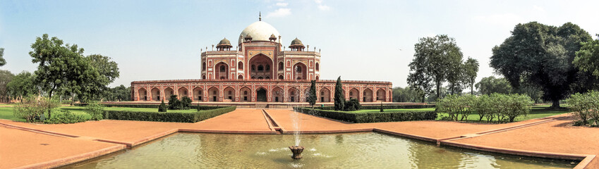 Obraz premium Humayun's tomb Panorma