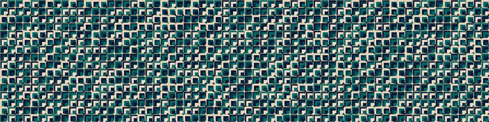 Abstract Geometric Pattern generative computational art illustration