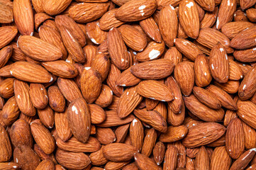 Peeled almonds highr resolution background